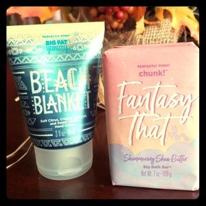 Perfectly Posh chunk bar & big fat yummy hand crem